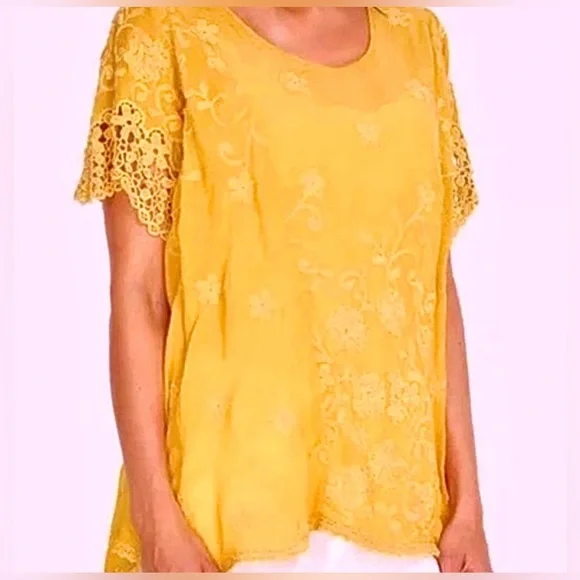Women’s Johnny Was neneti top size xl